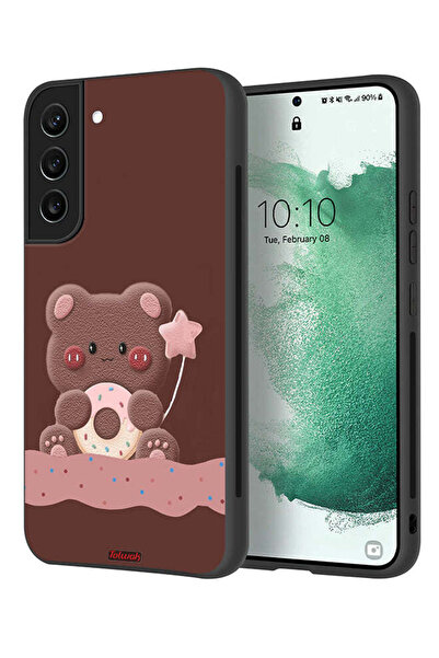 Tolwak غطاء حماية لهاتف سامسونج جالاكسي S21 بلس 5G بتصميم دب الدونات