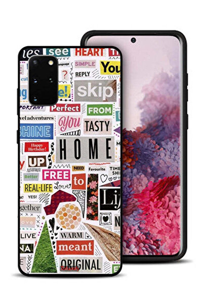 Tolwak غطاء حماية لهاتف سامسونج جالكسي S20 بلس مع ملصقات أصلية