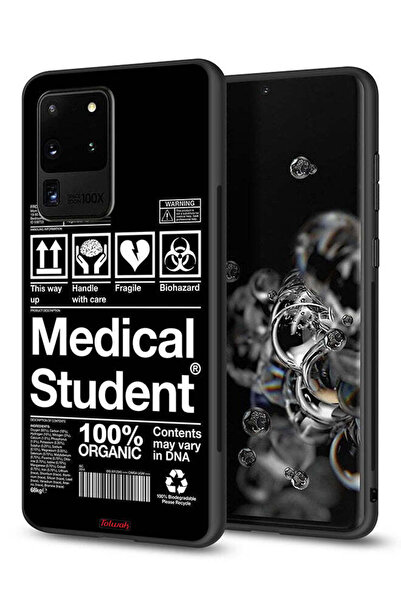 Tolwak غطاء حماية لهاتف سامسونج جالاكسي S20 ألترا، ملصق طالب الطب