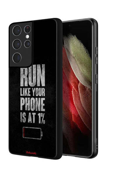 Tolwak غطاء حماية لهاتف Samsung Galaxy S21 Ultra 5G، اركض كما لو كان هاتفك يع...