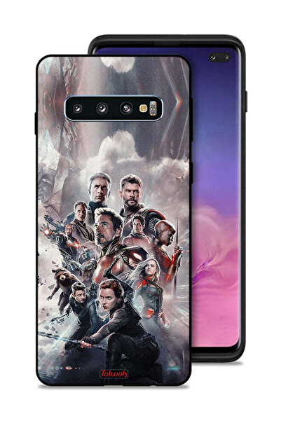 Tolwak غطاء حماية لهاتف Samsung Galaxy S10 Plus Avengers