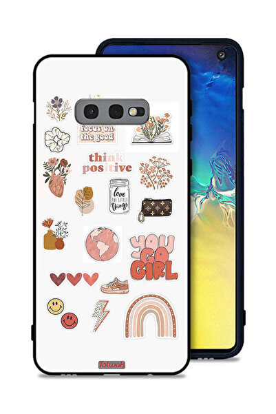 Tolwak غطاء حماية لهاتف Samsung Galaxy S10e بتصميم You Go Girl