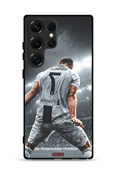 Tolwak غطاء حماية لهاتف سامسونج جالاكسي S25 ألترا بطبعة احتفال كريستيانو رونالدو