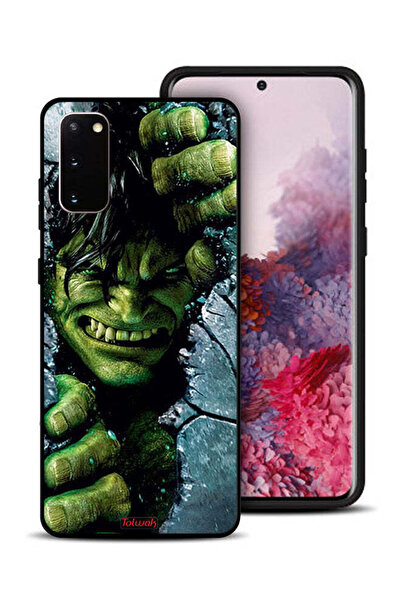Tolwak غطاء حماية لهاتف سامسونج جالكسي S20 بتصميم هالك المذهل