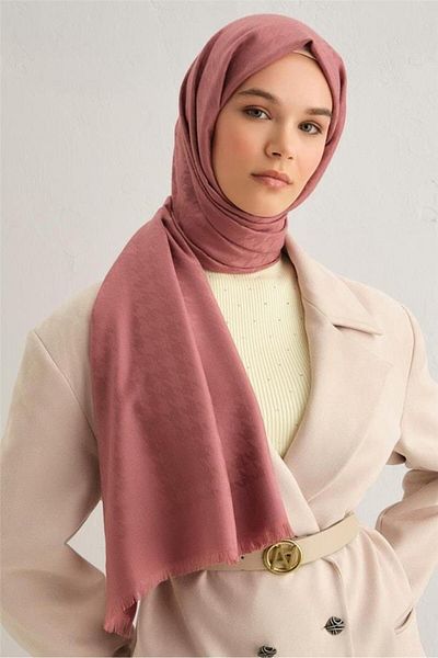 Armine Viscon Houndstooth Pattern Shawl 18
