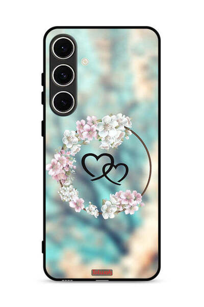 Tolwak غطاء حماية لهاتف سامسونج جالاكسي S24 FE 5G برسومات قلوب في خاتم