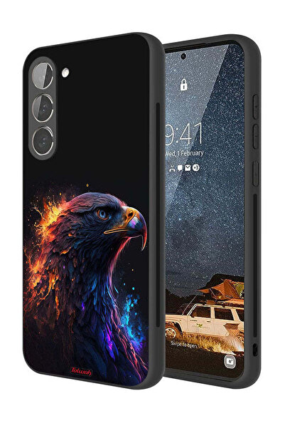 Tolwak غطاء حماية لهاتف سامسونج جالاكسي S23 بلس 5G بنقشة النسر