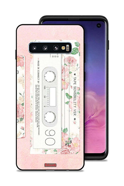 Tolwak غطاء حماية لهاتف سامسونج جالاكسي S10 بشريط حساسية