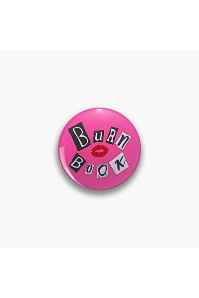 fırsatlar diyarı Burn Book - Mean Girls Buton Rozet