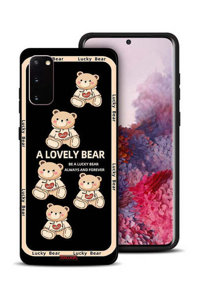 Tolwak غطاء حماية لهاتف سامسونج جالكسي S20 - دب جميل