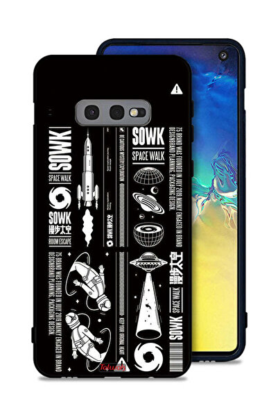 Tolwak غطاء حماية لهاتف Samsung Galaxy S10e ملصق Sowk Space Walk