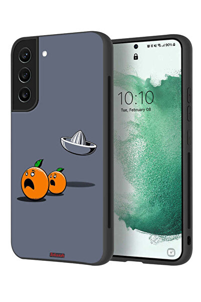 Tolwak غطاء حماية لهاتف سامسونج جالاكسي S21 FE 5G بتصميم فني رقمي بسيط وفكاهي