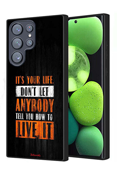 Tolwak غطاء حماية لهاتف Samsung Galaxy S22 Ultra 5G Its Your Life