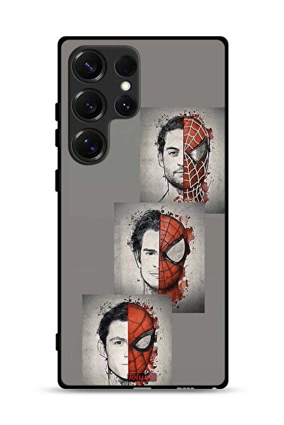 Tolwak غطاء حماية لهاتف سامسونج جالاكسي S25 ألترا برسومات سبايدر مان