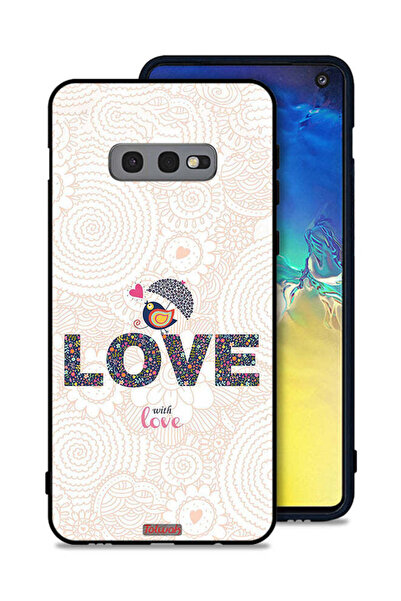 Tolwak غطاء حماية لهاتف Samsung Galaxy S10e مع حب الحب