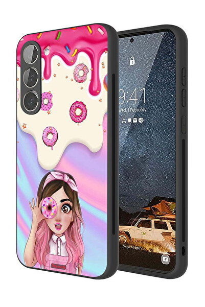 Tolwak غطاء حماية لهاتف سامسونج جالاكسي S23 بلس 5G يحمل دونات