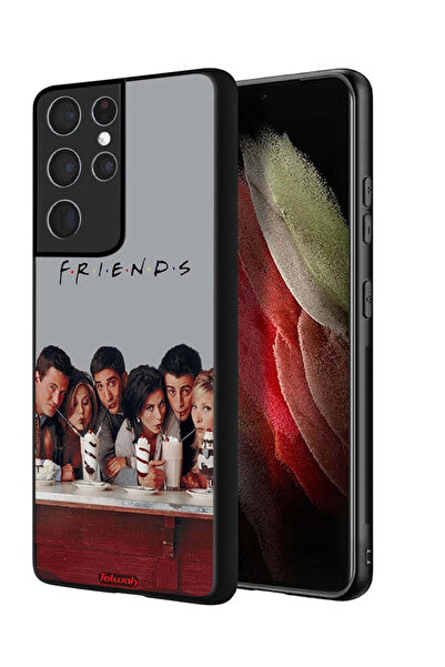 Tolwak Samsung Galaxy S21 Ultra 5G Protective Case Cover F R I E N D S