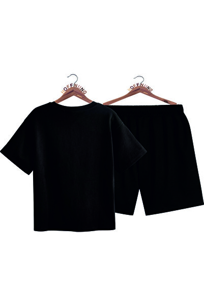 HOFFNUNG Full Shorts Straw Berry and a Mouth Oversize