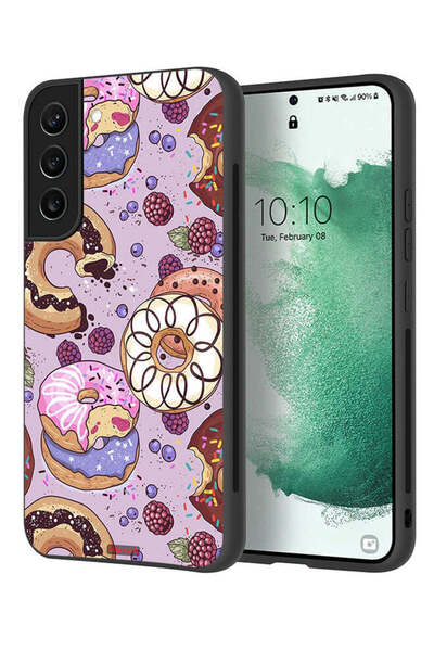 Tolwak غطاء حماية لهاتف سامسونج جالاكسي S22 بلس 5G برسومات دوناتس آرت