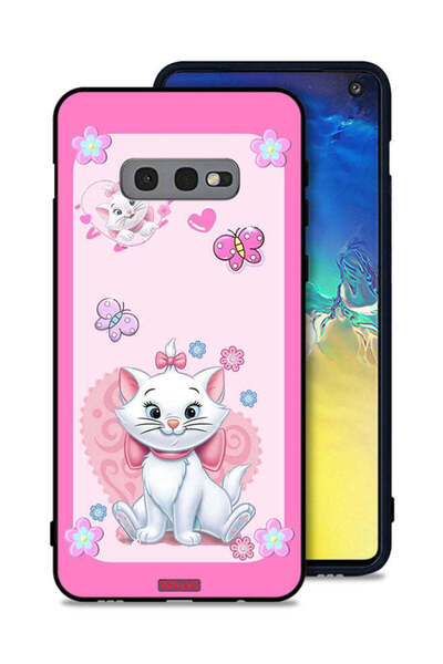 Tolwak غطاء حماية لهاتف Samsung Galaxy S10e بتصميم قطة لطيفة