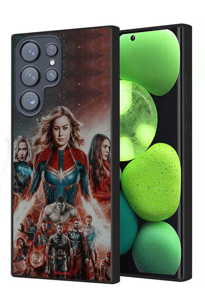 Tolwak Samsung Galaxy S22 Ultra 5G Protective Case Cover Avengers