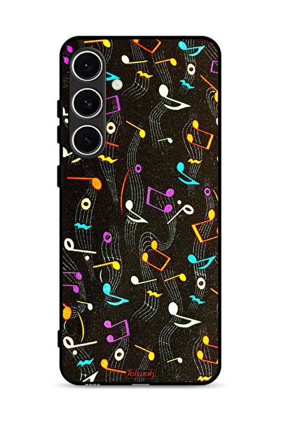 Tolwak غطاء حماية لهاتف Samsung Galaxy A36 5G بنمط قماش موسيقي