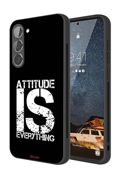 Tolwak غطاء حماية لهاتف Samsung Galaxy S23 Plus 5G - Attitude Is Everything
