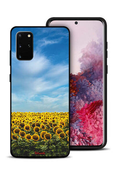 Tolwak غطاء حماية لهاتف سامسونج جالكسي S20 بلس - عباد الشمس تحت السماء