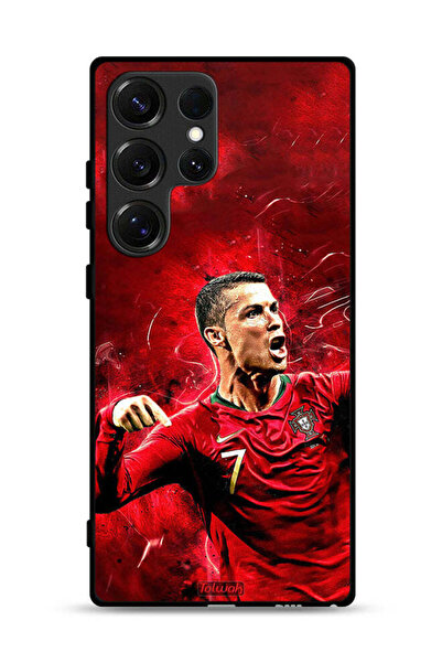 Tolwak غطاء حماية لهاتف سامسونج جالاكسي S25 ألترا كريستيانو رونالدو