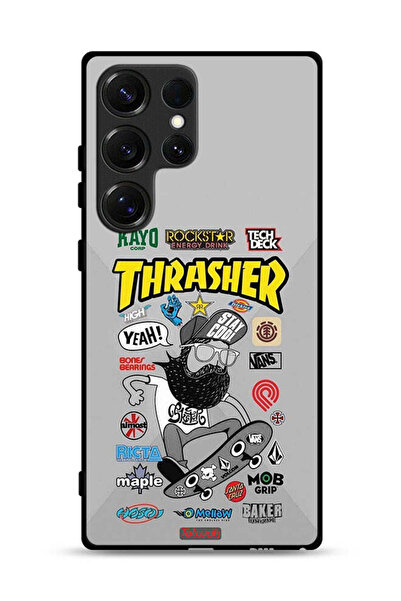 Tolwak غطاء حماية لهاتف سامسونج جالاكسي S25 ألترا بتصميم ملصق ثراشر