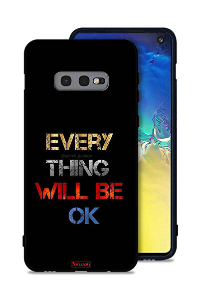 Tolwak غطاء حماية لهاتف Samsung Galaxy S10e كل شيء سيكون على ما يرام