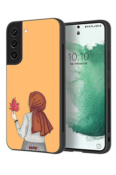 Tolwak غطاء حماية لهاتف سامسونج جالاكسي S22 بلس 5G يحمل ورقة شجر