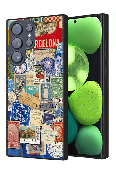 Tolwak ملصقات غطاء حماية لهاتف Samsung Galaxy S22 Ultra 5G لمدن مختلفة