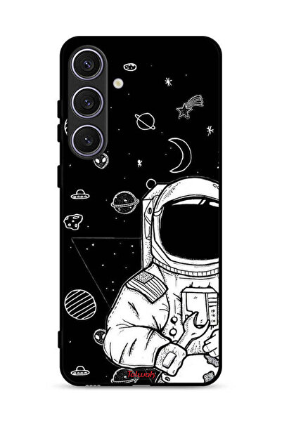 Tolwak غطاء حماية لهاتف سامسونج جالاكسي S25 بلس بتصميم رائد فضاء