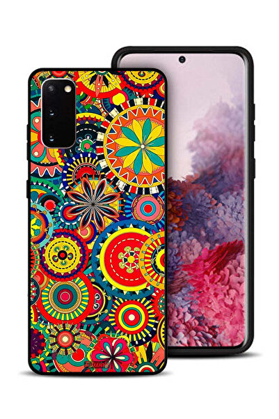 Tolwak غطاء حماية لهاتف سامسونج جالكسي S20 بنمط ماندالا ملون