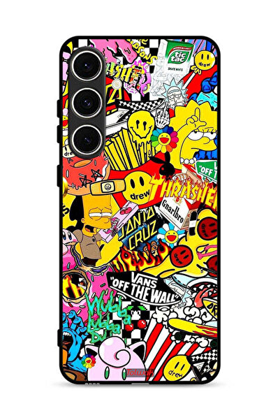 Tolwak غطاء حماية لهاتف Samsung Galaxy M56 5G Off The Wall