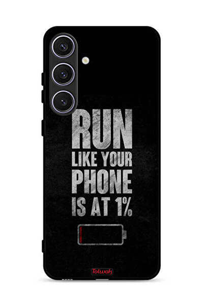 Tolwak غطاء حماية لهاتف Samsung Galaxy S24 5G، اركض كما لو كان هاتفك يعمل بنس...