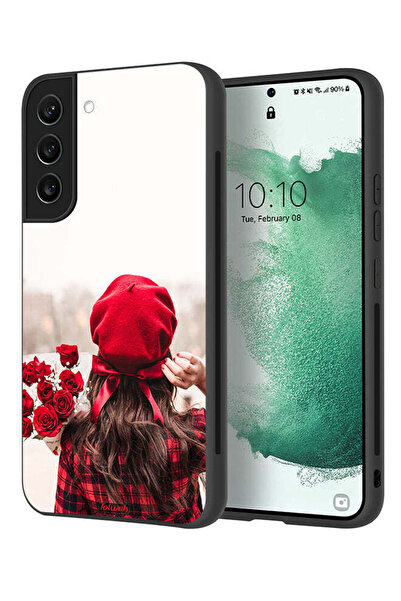 Tolwak غطاء حماية لهاتف سامسونج جالاكسي S22 بلس 5G يحمل زهورًا