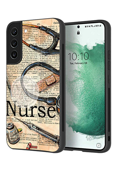 Tolwak غطاء حماية لهاتف سامسونج جالاكسي S21 5G، أدوات ممرضة عتيقة