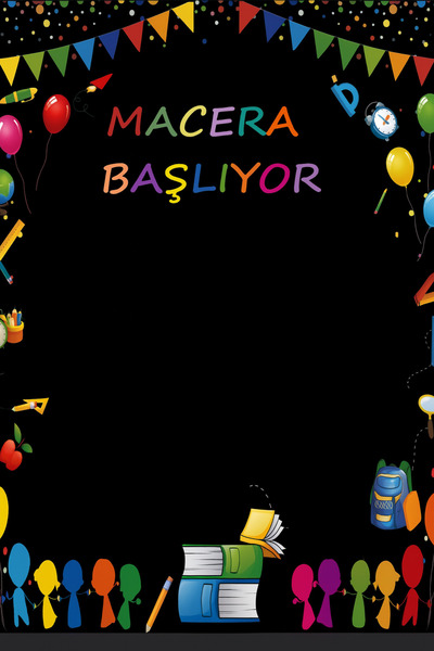PROMISEBACKDROP2 🎉 “Macera Başlıyor” Renkli Sınıf Panosu – İlk Gün Fotoğraf ...
