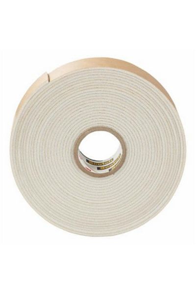 Scotch Brite Double-Face Mirror Mounting Tape Beige and White 19mm x 5m