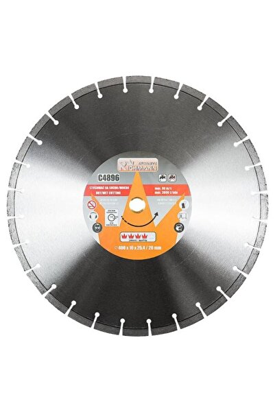 richmann exclusive Disc diamantat pentru beton, tăiere umedă și uscată, 400 mm/25,4 mm, exclusiv Richmann