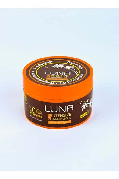 Luna Intensive Tanning Gel 130 gm Long Lasting Natural Bronze Glow