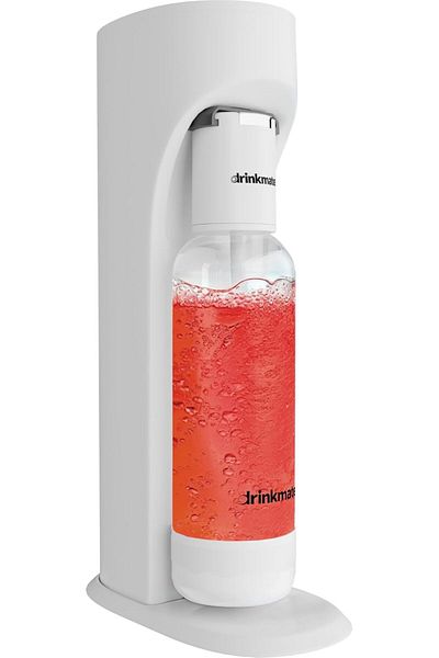 Drinkmate Omnifizz Sparkling Water And Soda Maker, Carbonates Any Drink Without Diluting It, Co2 Cyl
