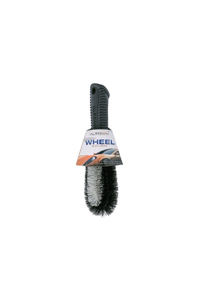Autospa Carrand Wheel Brush Black and White