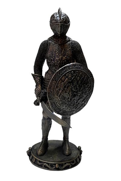 BV Decorative statuette, Soldier in armor, 31 cm, J3324-6L