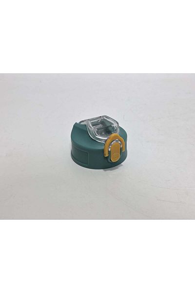 Hasyılmaz Automatic Straw Water Bottle Replacement Cap 57mm Petrol Blue