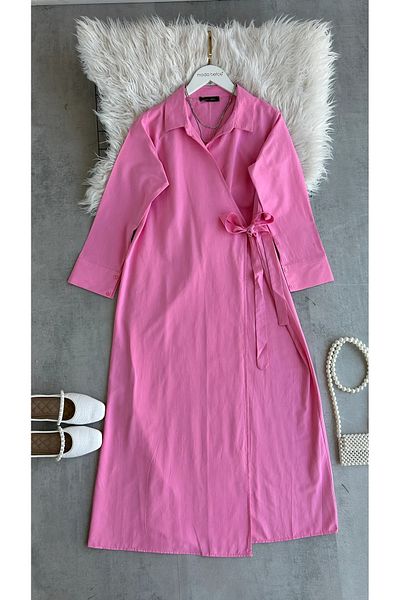 modabetce Sofia Side Tie Dress