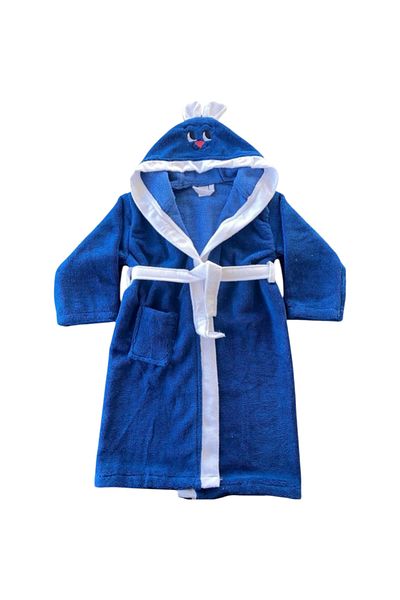 Star Fashion Halat pentru copii 100% bumbac, 3-4 ani, cocolino, pentru baie/piscina, cu gluga si urechi amuzante