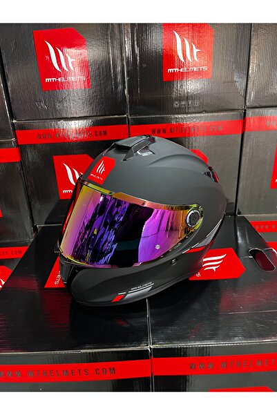 MT Helmets Targo S Sergio Garcia b5 (şeffaf vizörlü) kask